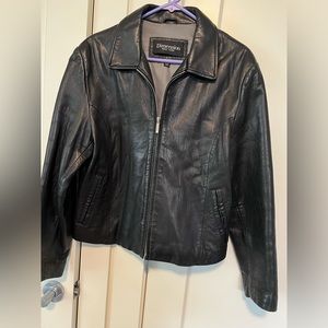 Dimension New York - Short Leather Jacket - XL